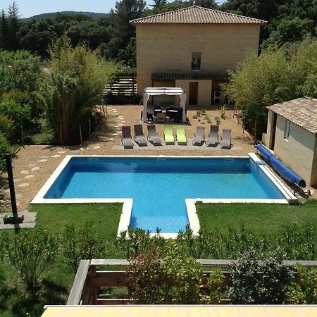 Villa La Charmeuse Fleurie Collias ภายนอก รูปภาพ